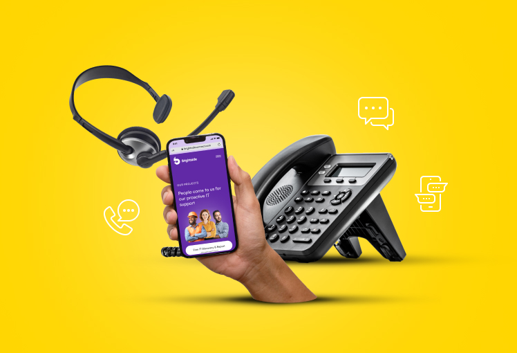 desk and mobile communications